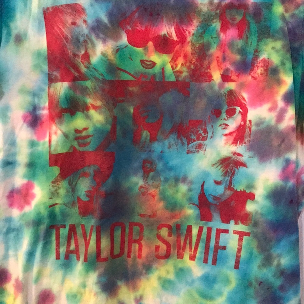 Taylor Swift Tie-Dye T-Shirt - Multicolor - Picture 3 of 3